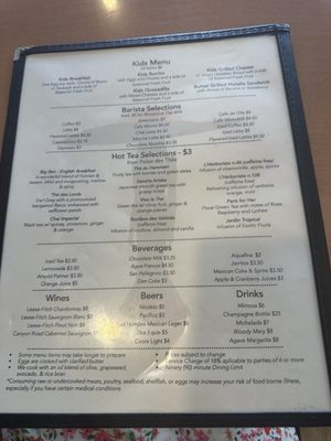 Menu photo 2 Catrina Café Seal Beach, CA