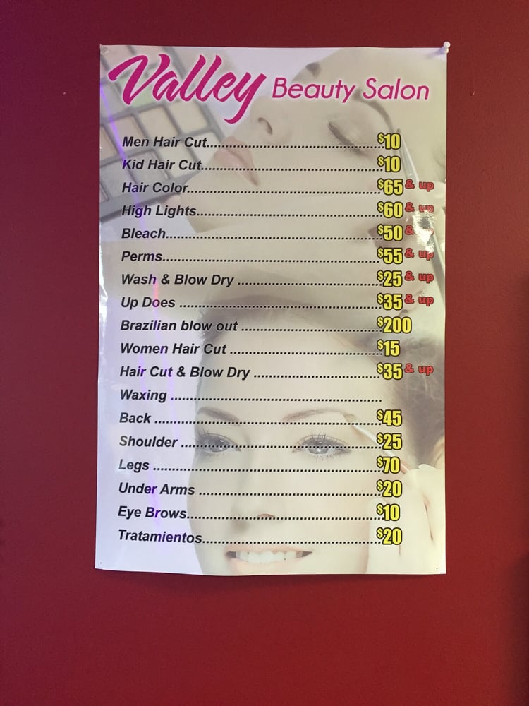 Valley Beauty Salon Logo