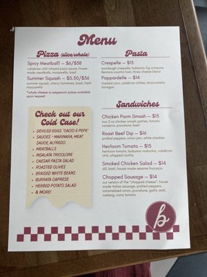 Menu photo 1 Bocce Ristorante Sacramento, CA
