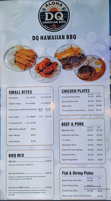 Menu photo 2 DQ Hawaiian BBQ Carmichael, CA Menu photo 2 DQ Hawaiian BBQ Carmichael, CA