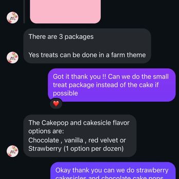 Meks Bakery - Meks Bakery Agreeing to do treat package - Custom Cakes Near Me - Upland, California