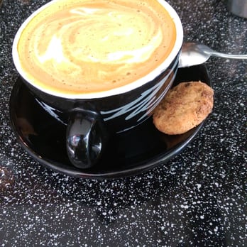 The Rustic Cafe - Good coffee with a complimentary biscuit. - Cafes Near Me