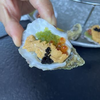 Seasurf Fish - Uni oyster!  Yum!!! - Seafood Near Me - San Clemente, California
