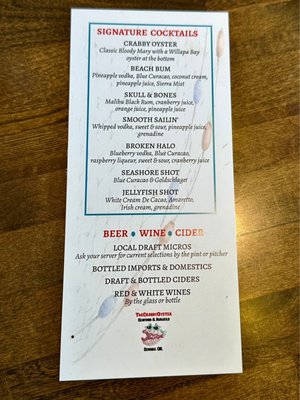 Menu photo 3 The Crabby Oyster Seaside, OR