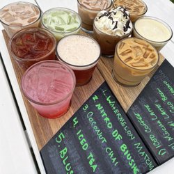 The Roasted Bean - Summer and coffee flights