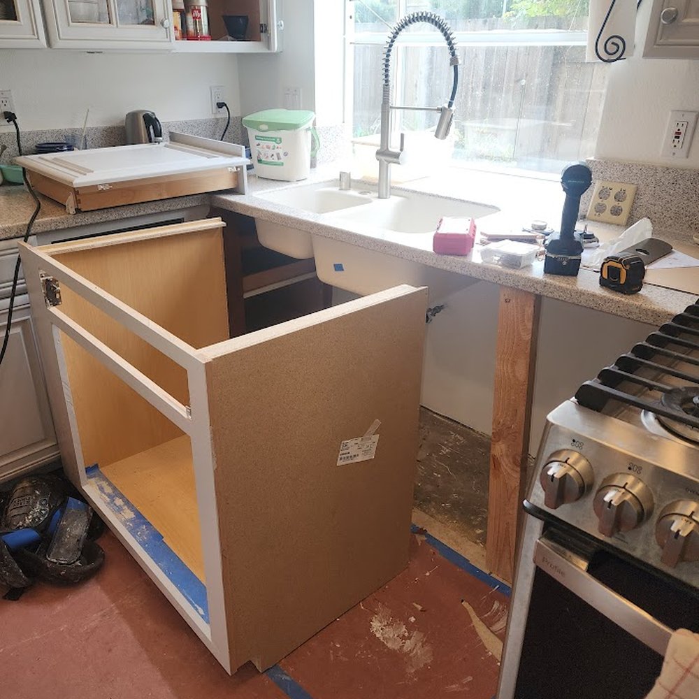 A2Z Restoration - Replacement ready cabinet to go back in - Damage Restoration Near Me - Martinez, California A2Z Restoration - Replacement ready cabinet to go back in - Damage Restoration Near Me - Martinez, California