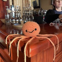 Skipper's Restaurant - Crochet jellyfish made local