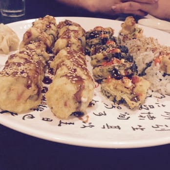 Kazoku - Two Vegas rolls a crunch roll and something else I forget - Sushi Bars Near Me - Tucson, Arizona Kazoku - Two Vegas rolls a crunch roll and something else I forget - Sushi Bars Near Me - Tucson, Arizona