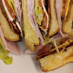 Our delicious double decker sandwich!