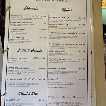 Sunwapta Falls Rocky Mountain Lodge - Menu - Hotels Near Me - Jasper, Alberta Sunwapta Falls Rocky Mountain Lodge - Menu - Hotels Near Me - Jasper, Alberta