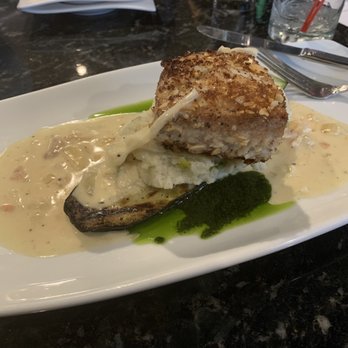 Laporta's Restaurant - Almond encrusted Mahi-mahi - New American Near Me - Alexandria, Virginia Laporta's Restaurant - Almond encrusted Mahi-mahi - New American Near Me - Alexandria, Virginia
