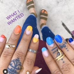 Organic Nail & Spa - What I wanted V.S What I got
