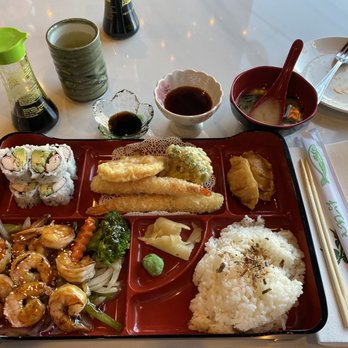 YY Sushi - Shrimp Bento Box - Japanese Near Me - New York, New York YY Sushi - Shrimp Bento Box - Japanese Near Me - New York, New York