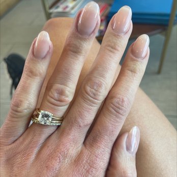 Nirvana Beauty Lounge - Acrylic fill with OPI gel color Bare My Soul. Thank you Harry! - Nail Salons Near Me - Reno, Nevada