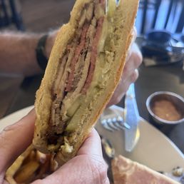 Cubano sandwich was great Cubano sandwich was great