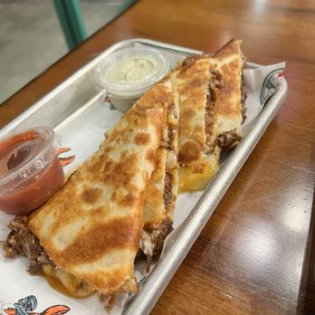 Lobster Guys - Barbacoa Beef Quesadilla - Seafood Near Me - Long Beach, California Lobster Guys - Barbacoa Beef Quesadilla - Seafood Near Me - Long Beach, California