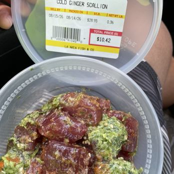 La’akea Fish - 8/14/26 Ahi w ginger n green onion flavor - Seafood Markets Near Me - Honolulu, Hawaii La’akea Fish - 8/14/26 Ahi w ginger n green onion flavor - Seafood Markets Near Me - Honolulu, Hawaii