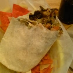 Tito's Burritos & Wings South Orange - This is the South Orange location Monday special. Corpus Christi burrito with Guacamole. STUFFED with blackened chicken & shrimp
