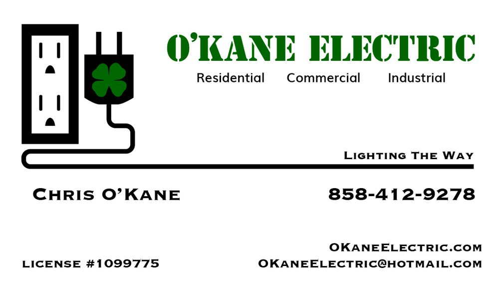 Slide of O’Kane Electric