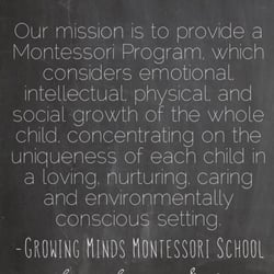 Growing Minds Montessori School