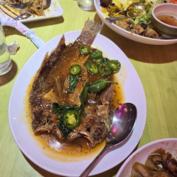 Bistro B - Whole tilapia with basil sauce - Vietnamese Near Me - Dallas, Texas