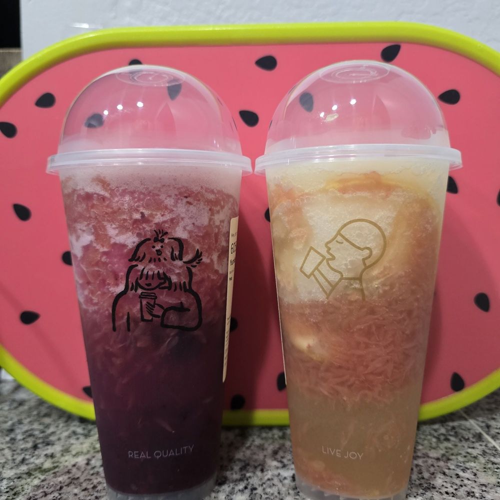 Heytea - Mulberry Boom and Grapefruit Boom - Bubble Tea Near Me - Bellevue, Washington Heytea - Mulberry Boom and Grapefruit Boom - Bubble Tea Near Me - Bellevue, Washington