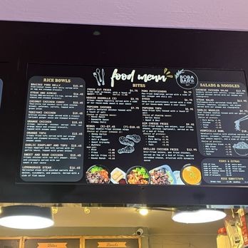 Boba Bar - Menu - Bubble Tea Near Me - San Jose, California Boba Bar - Menu - Bubble Tea Near Me - San Jose, California