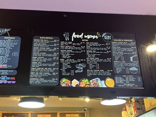 Menu photo 2 Boba Bar San Jose, CA Menu photo 2 Boba Bar San Jose, CA