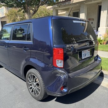 Rene's Auto Body Shop & Collision - Bumper damaged - Body Shops Near Me - Carson, California