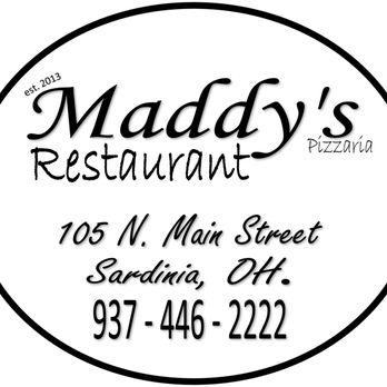 Maddy's Pizzaria - the logo of the restaurant - Pizza Near Me - Sardinia, Ohio