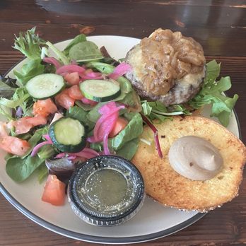 Off The Block Kitchen & Meats - 8oz 5 cut burger. - Breakfast & Brunch Near Me - Sayville, New York Off The Block Kitchen & Meats - 8oz 5 cut burger. - Breakfast & Brunch Near Me - Sayville, New York