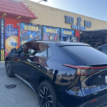 Ten 2 Ten Stereo - Fantastic job they installed my bass and added some tint. Look for Chris he will get you right! - Car Stereo Installation Near Me - Azusa, California