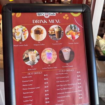 Yi's Cafe - Menu - Coffee & Tea Near Me - Arcadia, California