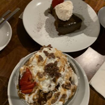 Prime Catch - Flourless chocolate tort and melted sundae - Seafood Near Me - Boynton Beach, Florida Prime Catch - Flourless chocolate tort and melted sundae - Seafood Near Me - Boynton Beach, Florida