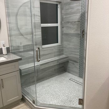 Jerezee Construction - Bathroom Remodel - tub gone and large new shower. - General Contractors Near Me - Las Vegas, Nevada