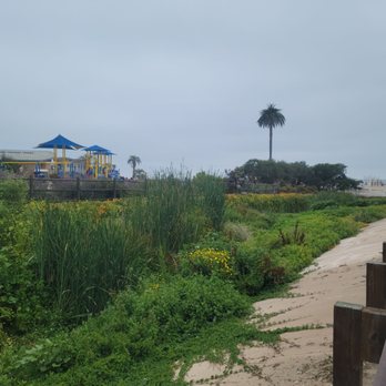 Moonlight State Beach - On the walk to the beach. - Playgrounds Near Me - Encinitas, California