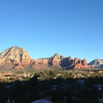 A Sunset Chateau - View from our room - Bed & Breakfast Near Me - Sedona, Arizona A Sunset Chateau - View from our room - Bed & Breakfast Near Me - Sedona, Arizona