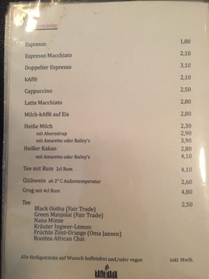 Menu photo 3 kAffé dAdA Regensburg, BY Menu photo 3 kAffé dAdA Regensburg, BY