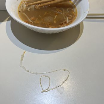 Pho Vallejo Noodle House - Just found this long ass piece of plastic in my pho - Vietnamese Near Me - Vallejo, California