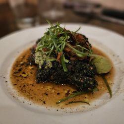 112 Eatery - Nori crusted bavette (flank steak) with ponzu = dynamite