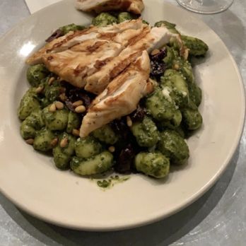 Paulie's - Supposed to be the fusilli pasta with pesto but subbed fusilli for gnocchi - Sandwiches Near Me - Houston, Texas Paulie's - Supposed to be the fusilli pasta with pesto but subbed fusilli for gnocchi - Sandwiches Near Me - Houston, Texas