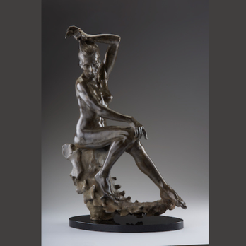 Hunter-Wolff Gallery - Backbone bronze sculpture by Colorado artist Maria Battista - Art Galleries Near Me - Colorado Springs, Colorado Hunter-Wolff Gallery - Backbone bronze sculpture by Colorado artist Maria Battista - Art Galleries Near Me - Colorado Springs, Colorado