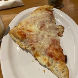 Slice of Sicilian Cheese Pizza Slice of Sicilian Cheese Pizza
