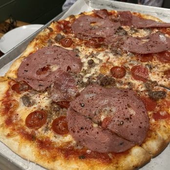 Dovetail Pizza - TG Meat Pizza - Pizza Near Me - Austin, Texas