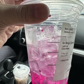 Starbucks - Light ice, with literally two sips of drink. - Coffee & Tea Near Me - Alamosa, Colorado