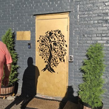Willow - Outside entrance, in the alley (opposite side of building with Times Square address) must ring tge bell to enter - Cocktail Bars Near Me - Detroit, Michigan