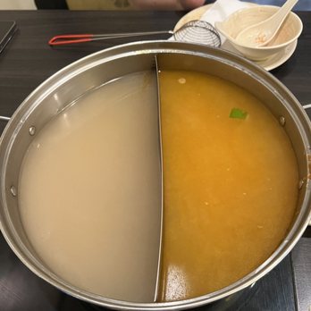 Shabu Restaurant - Regular Soup & Tom Yum Soup - Japanese Near Me - Quincy, Massachusetts