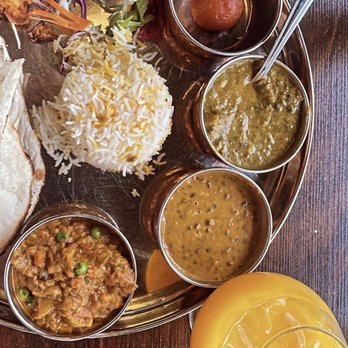 Saffron Indian Cuisine - Vegetarian Thali - Indian Near Me - Burnaby, British Columbia Saffron Indian Cuisine - Vegetarian Thali - Indian Near Me - Burnaby, British Columbia