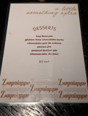Menu photo 1 Lagniappe Amelia Island, FL
