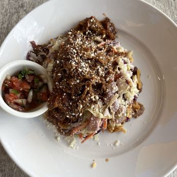 Moonstone Beach Bar & Grill - BBQ Pulled-Pork Sandwich - Seafood Near Me - Cambria, California